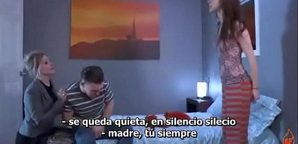  La madre le enseña buenos modales a su hija sub español